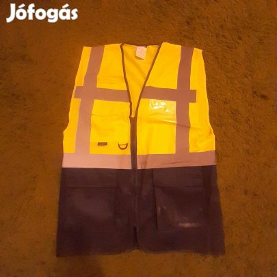 Eladó a képeken látható Portwest vezetői mellény sárga-tengerészkék