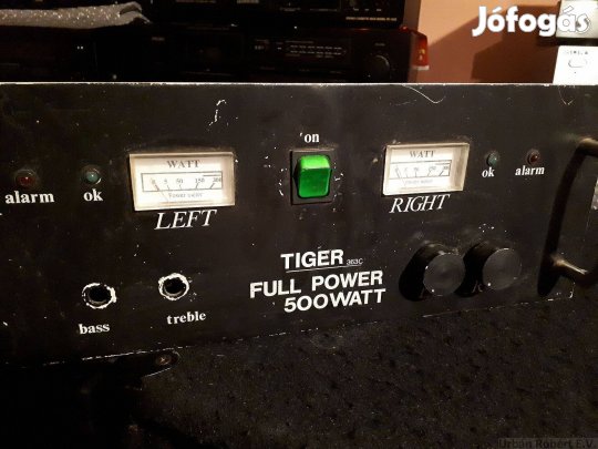 Eladó a képeken látható épített végfok "Tiger" néven