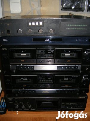 Eladó a képeken látható hi-fi berendezések