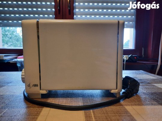 Eladó a képen látható 800 W Dyras TS-670 kenyérpirító!