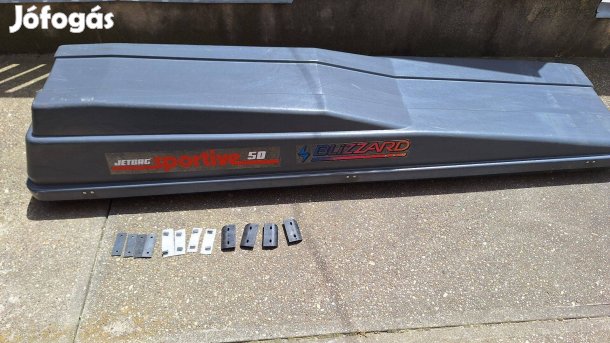Eladó a képen látható Blizzard Jetbag Sportive 50 tetőbox