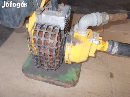 Eladó a képen látható benzines vízszivattyú fellelt állapotban