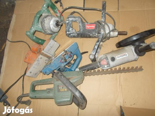 Eladó a képen látható elektromos kisgép csomag alkatrésznek