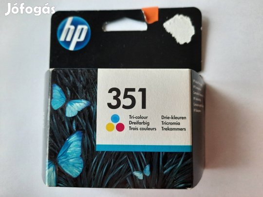 Eladó a képen látható eredeti HP 351 színes tintapatron.