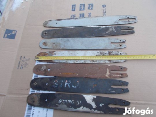 Eladó a képen látható használt láncfűrész lap csomag 2 számú