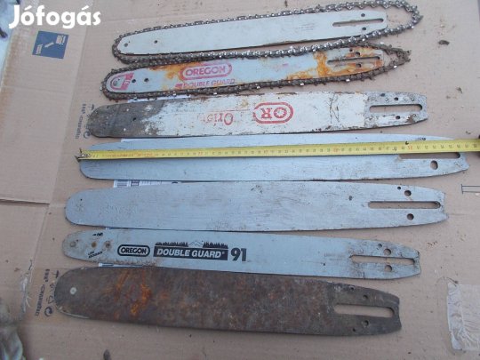 Eladó a képen látható használt láncfűrész lap csomag 6 számú