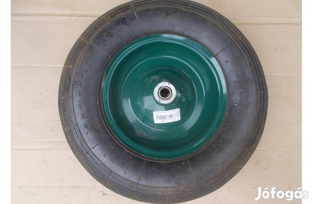 Eladó a képen látható használt tömlős talicska kerék