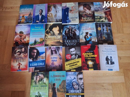 Eladó a képen látható könyvek 1.500 Ft /db áron! Új, Újszerű!!