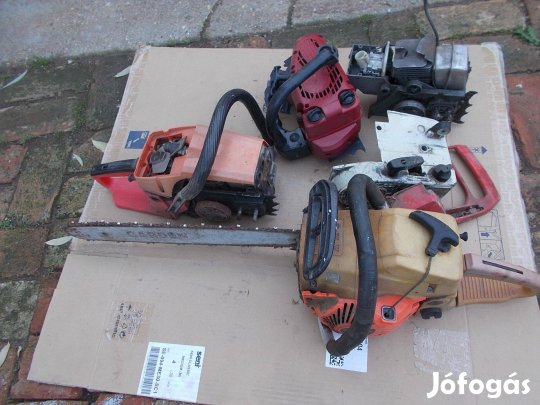 Eladó a képen látható láncfűrész alkatrész csomag 2 számú