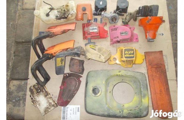 Eladó a képen látható láncfűrész fűkasza alkatrész csomag