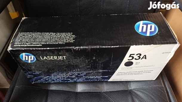 Eladó a képen látható új bontatlan gyári Hpq7553A toner