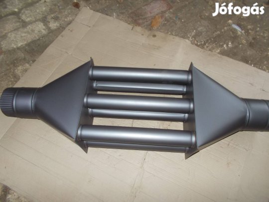 Eladó a képen látható új kályhacső vagy kandalló hődob 1 méteres