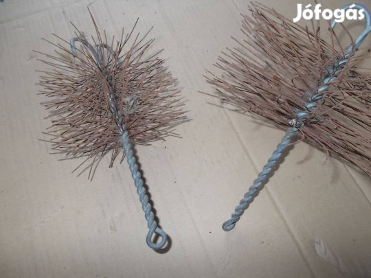 Eladó a képen látható új kémény seprő kefe fej csomag