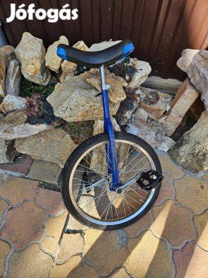 Eladó alig használt egy kerekű 20-os bicikli unicikli állítható hibát