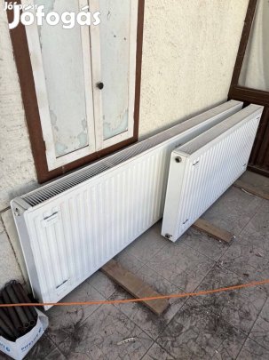Eladó alig használt lapradiátor 2 méretben 200x60x10.5
