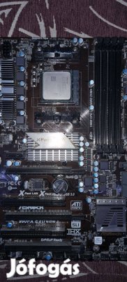 Eladó amd félkonfig Asrock 990 extreme Fx 8350