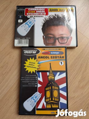 Eladó angol szótár nyelvoktató DVD