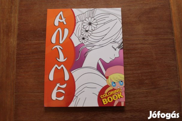 Eladó anime színezőkönyv Új