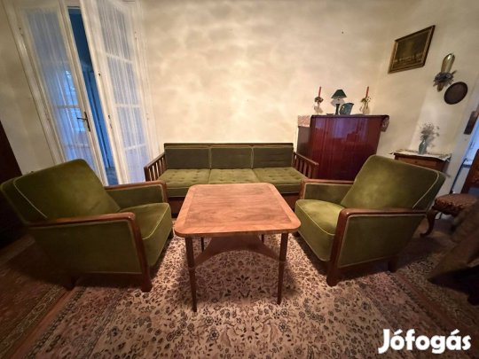 Eladó art deco ülőgarnitúra