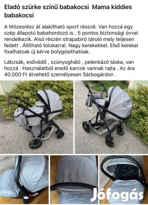 Eladó babakocsi Mama Kiddies