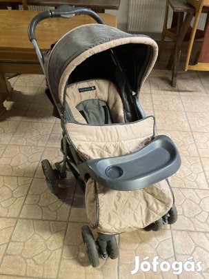 Eladó babakocsi lábzsákkal dönthető háttámlával