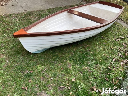Eladó balatoni leveles műanyag csónak horgászcsónak hibátlan