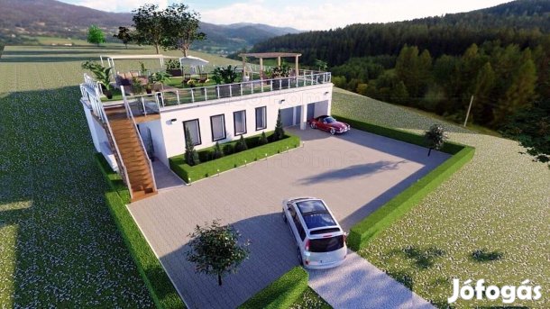 Eladó balatoni panorámás ház Balatonkenesén!