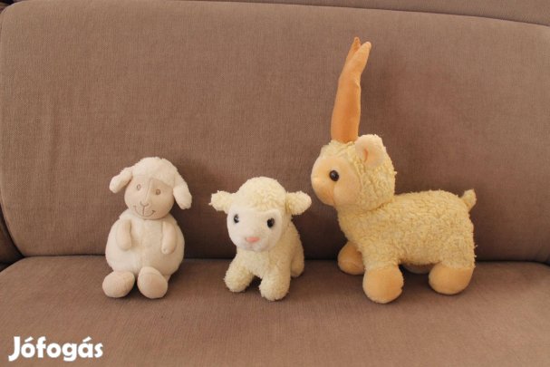 Eladó bárány, kos plüss csomagban