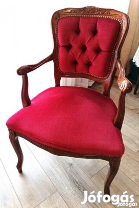Eladó barokk stílusú szék kitűnő állapotban.. 
