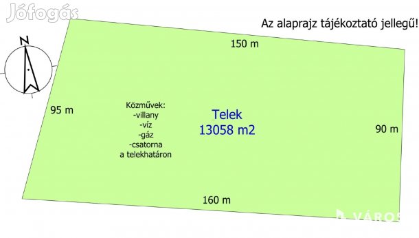 Eladó belterület fejlesztési célra Győr Ménfőcsanakon