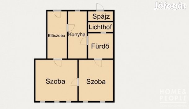 Eladó belvárosi lakás - Szeged