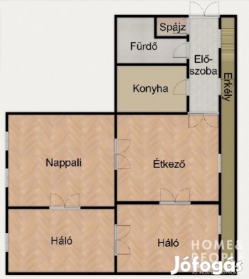 Eladó belvárosi lakás - Szeged