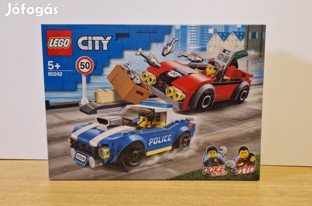 Eladó bontatlan LEGO 60242 City - Rendőrségi letartóztatás az országút