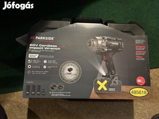 Eladó bontatlan Parkside Performance 20V akkus ütvecsavarozó