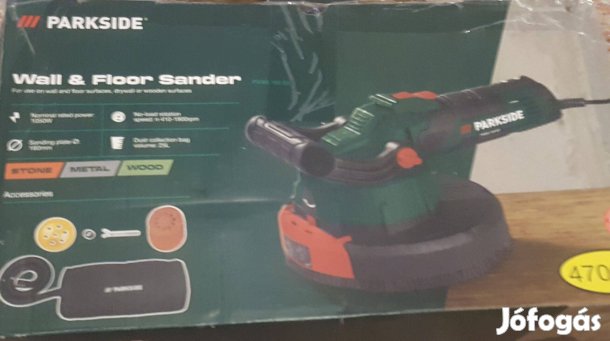Eladó bontatlan Parkside fal és beton csiszoló!