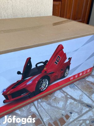 Eladó bontatlan Rastar (82700) Ferrari elektromos kisautó