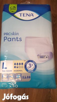 Eladó bontatlan Tena L- es bugyi pelenka!
