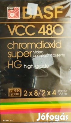 Eladó bontatlan Video2000 BASF kazetta!