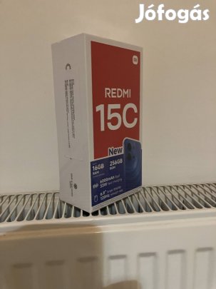 Eladó bontatlan Xiaomi Redmi 15C 256GB 120Hz telefon