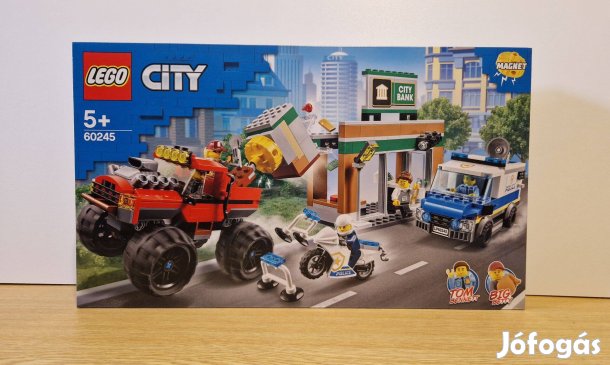 Eladó bontatlan, új LEGO 60245 City - Rendőrségi teherautós rablás