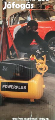 Eladó bontatlan belga kompressor!