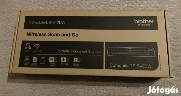 Eladó bontatlan brother ds-940dw hordozható szkenner