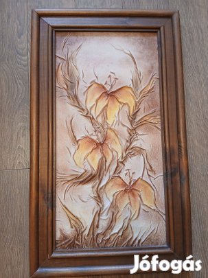 Eladó bőrből készült kép