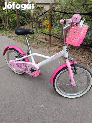 Eladó btwin 16"-os kislány kerékpár