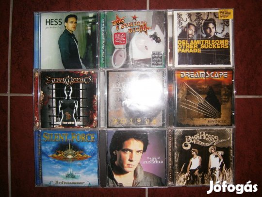 Elado cd lemezek