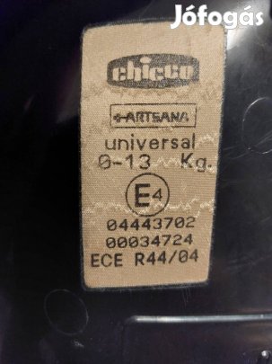 Eladó chicco babahordozó.