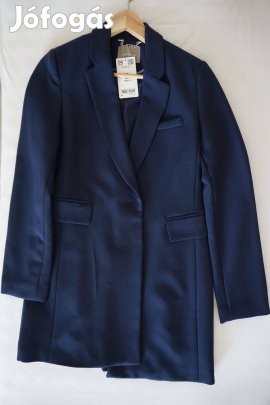 Eladó címkés/új női szövet átmenti sötét kék kabát 36-os méretben