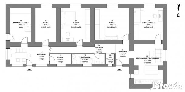 Eladó családi ház Apátfalván