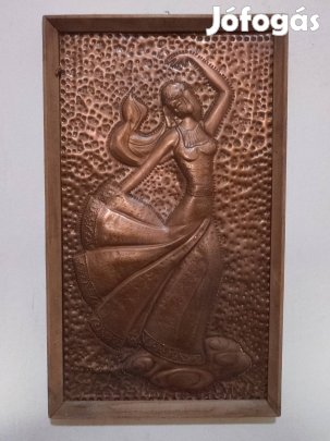 Eladó dekoratív dombormű - réz/bronzhatású falikép