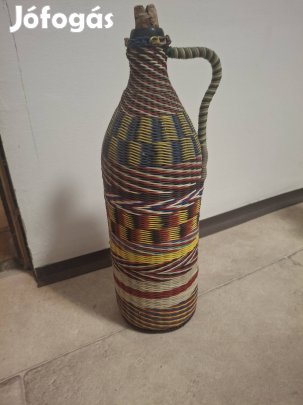 Eladó drotfonott üveg